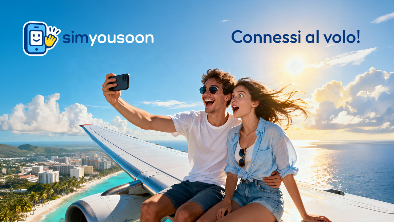 Nasce Simyousoon, la nuova eSIM di Aruba per viaggiare senza confini